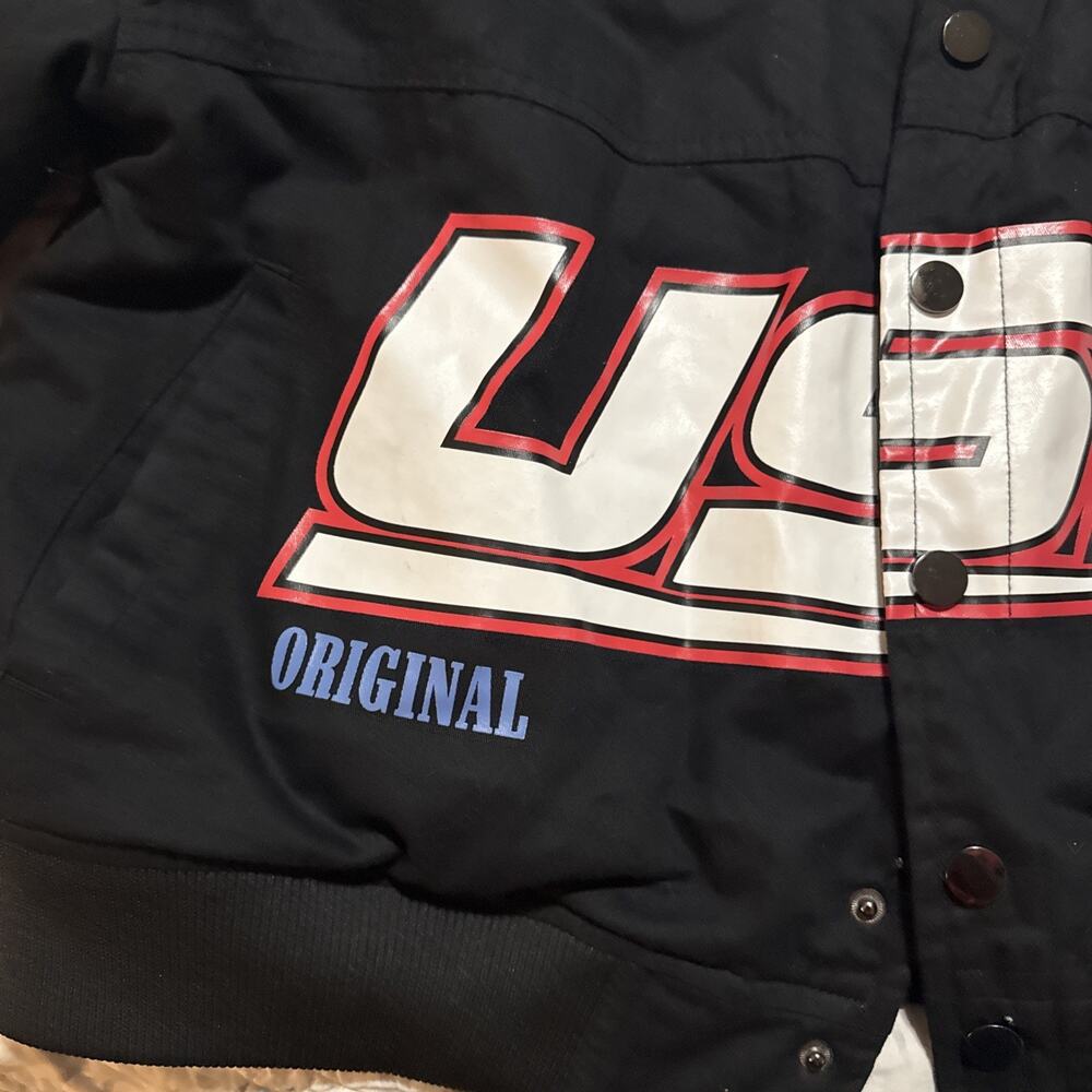 Pacsun Racing Jacket 65 Pit Crew USA Original M - Picture 7 of 10
